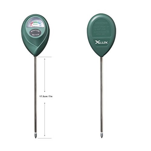 XLUX Soil Moisture Meter, Plant Water Monitor, Hygrometer Sensor f...