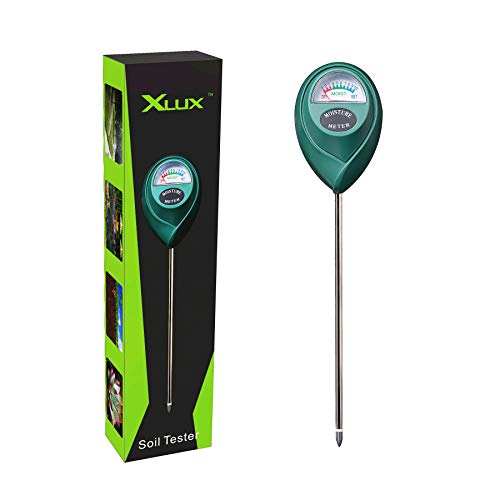 XLUX Soil Moisture Meter, Plant Water Monitor, Hygrometer Sensor f...