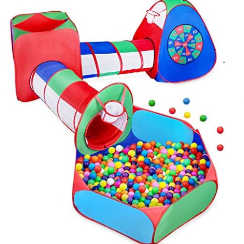 Kids Play Tents 5pcs Kids Play Tunnels Toy Tents Pop Up Tents kids...