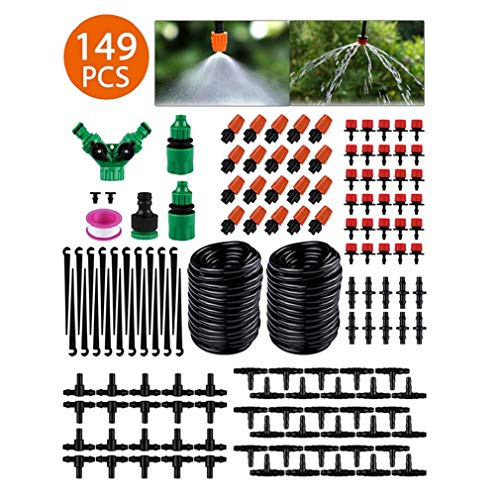 Xoolover Irrigation Kit 149PCS Micro Watering Systems Plants Drip ...