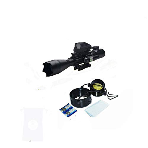 Rifle Scope Combo C4-16x50EG with Laser and 4 Holographic Red&Gree...