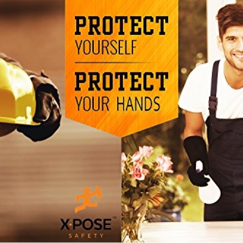 18” Chemical Resistant Gloves - Heavy Duty, PVC Coated, Comfort Li...