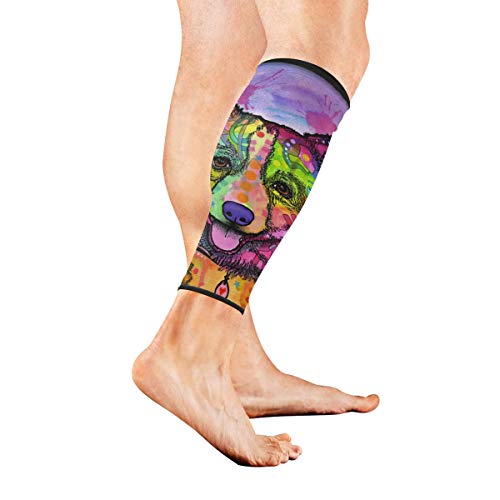 SLHFPX Leg Sleeve Abstract Corgi Dog Compression Socks Support Non...