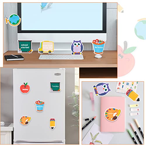 Xqumoi 600Pcs Back to School Sticky Notes Pencil Ruler Book Blackb...