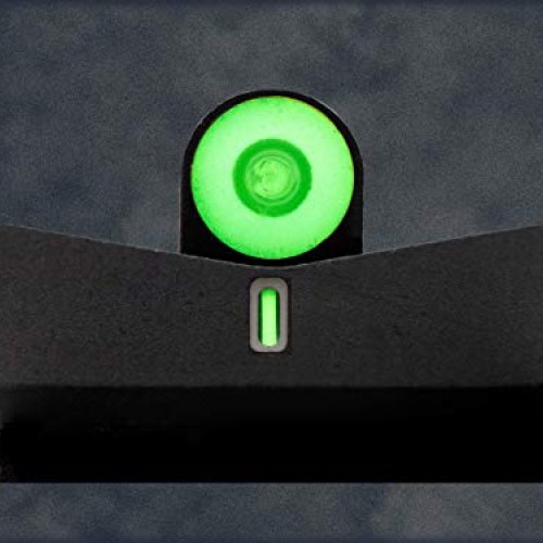 XS Sights DXT2 Pistol Sights S&W M&P Shield, Yellow