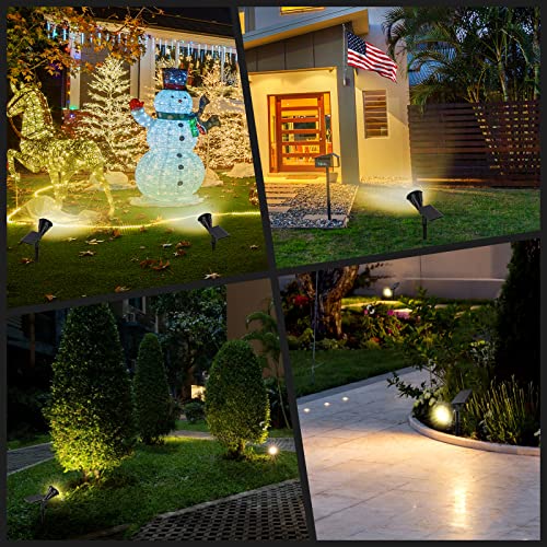 XTGTP Solar Spot Lights Outdoor, 21 LEDs Solar Landscape Lights Au...