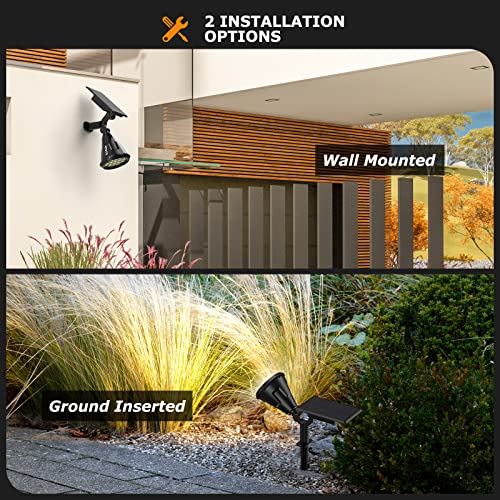 XTGTP Solar Spot Lights Outdoor, 21 LEDs Solar Outdoor Lights Auto...