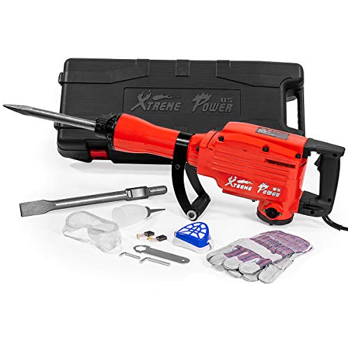 XtremepowerUS 2200Watt Heavy Duty Electric Demolition Jack hammer ...