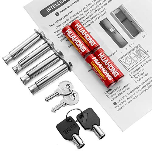 XtremepowerUS Premium Electronic Large Rifle Safe Firearms Sho...