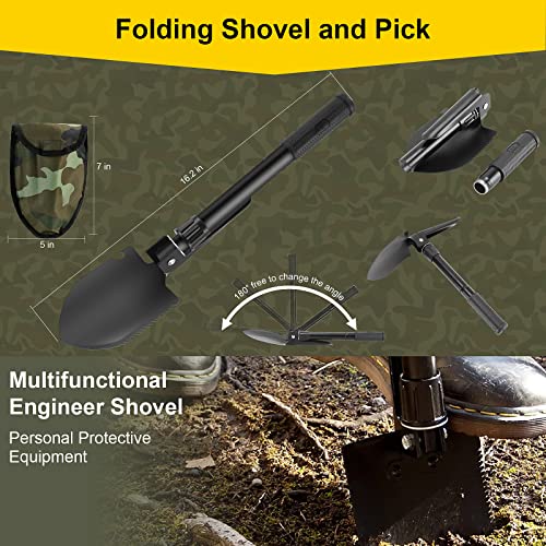 Survival First Aid Kit, 248PCS Survival Tools Camping Essentials T...