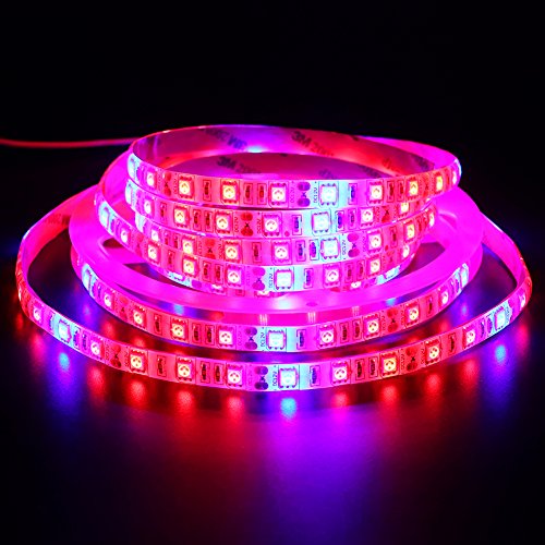XUNATA 16.4ft LED Plant Grow Strip Light, SMD 5050 Waterproof Full...