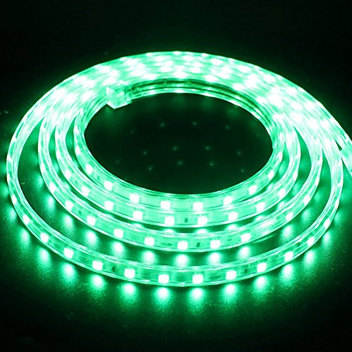 XUNATA 82ft AC 110-120V Flexible RGB LED Strip Lights, Waterproof ...