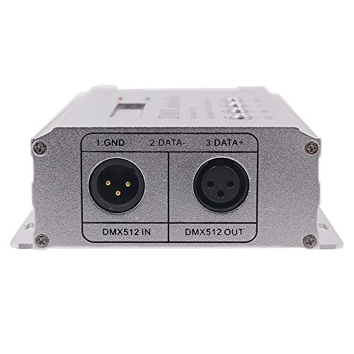 XUNATA High Voltage 110V 120V RGB LED Neon Strip DMX Decoder Light...