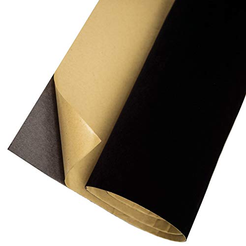 Self Adhesive Velvet Flock Contact Paper Roll Shelf Liner for Jewe...
