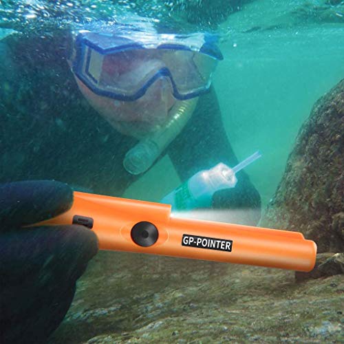 XYWN Metal Detector, IP66 Waterproof LED Pin Pointer 360° Scan Aut...