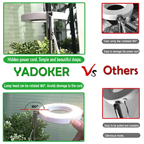 Plant Grow Light,yadoker LED Growing Light Full Spectrum for Indoo...