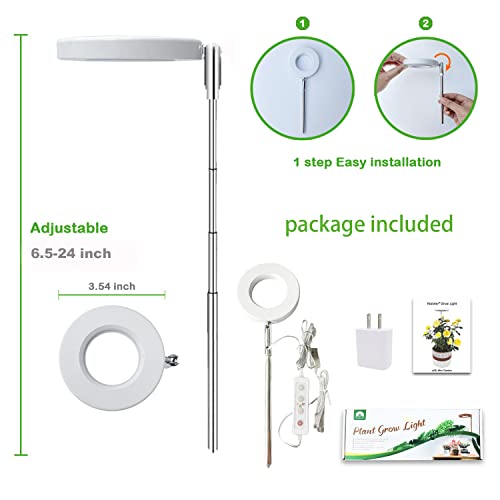 Plant Grow Light,yadoker LED Growing Light Full Spectrum for Indoo...