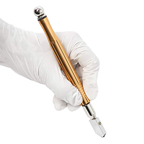 Portable Circular Glass Cutter Calibrated by Inch with Round Knob ...
