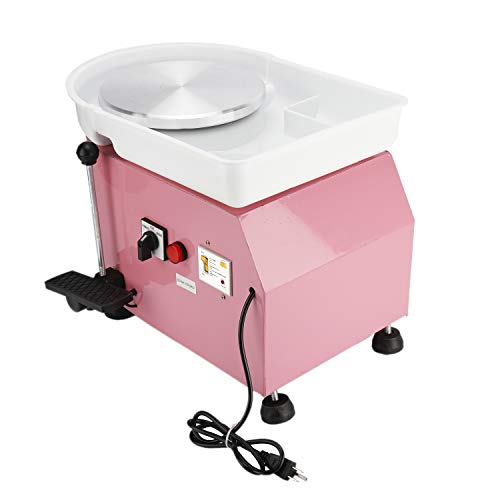 YaeKoo 25CM 350W Electric Pottery Wheel Machine Ceramic Work Formi...