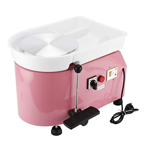 YaeKoo 25CM 350W Electric Pottery Wheel Machine Ceramic Work Formi...