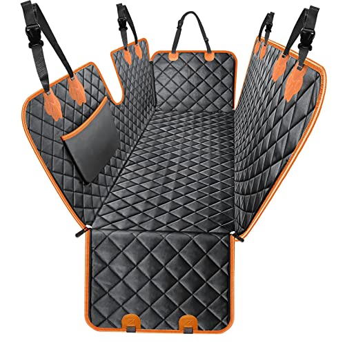 Yagud Dog Car Seat Cover for Back Seat,100% Waterproof Back Seat C...