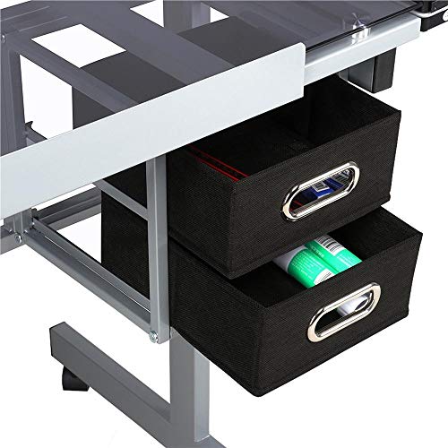 YAHEETECH Drafting Table Drawing Desk Art Desk Table Art Artist Cr...
