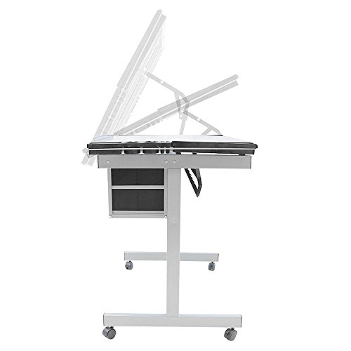 YAHEETECH Drafting Table Drawing Desk Art Desk Table Art Artist Cr...
