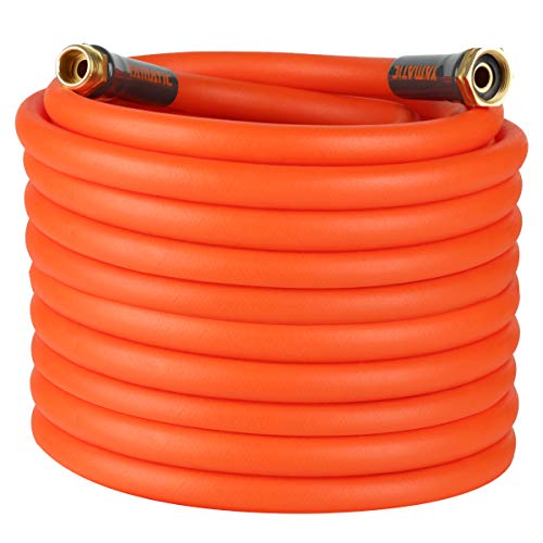 YAMATIC Ultra Flexible & Heavy Duty Garden Hose 5/8 in x 100 ft, B...