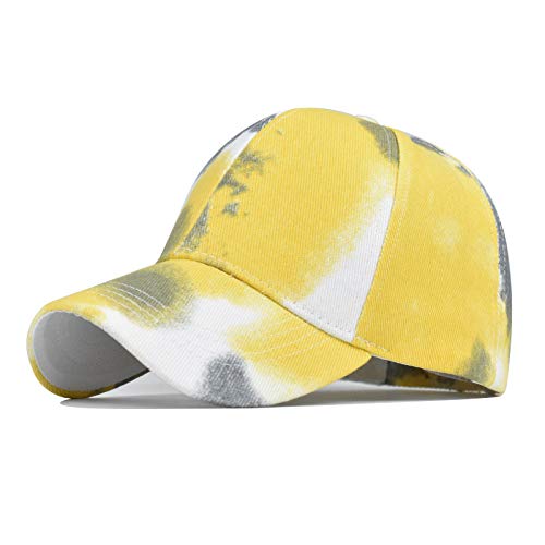 YAnGSale Hats Teens Cool Sun Hat Men Women Tie-Dyed Caps Adjustabl...