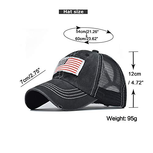 YAnGSale Hats Unisex Casual Hat Independence Day American Flag Hat...