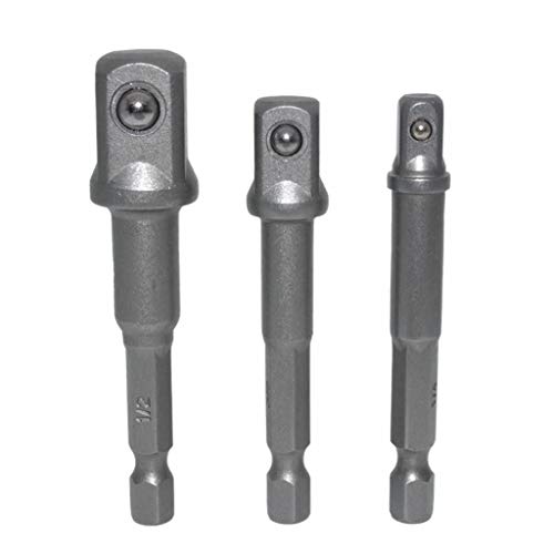 yangyang 6pcs Hex Shank Wrench Drive Power Extension Drill Bit Soc...