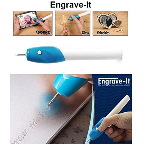 Handheld Electric Engraving Etching Engraver Carve Tool Craft Jewe...