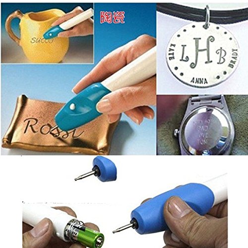Handheld Electric Engraving Etching Engraver Carve Tool Craft Jewe...