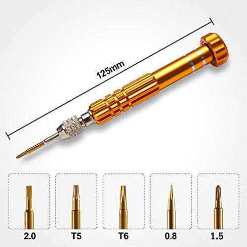 YANPLS Small Screwdriver Watch Glasses Mini Set, Magnetic Micro Pr...
