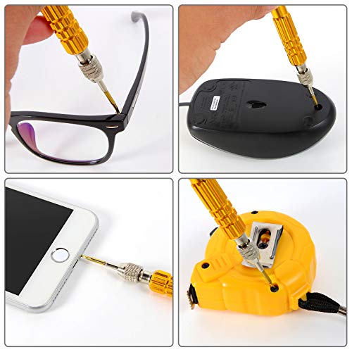 YANPLS Small Screwdriver Watch Glasses Mini Set, Magnetic Micro Pr...