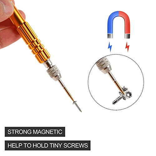 YANPLS Small Screwdriver Watch Glasses Mini Set, Magnetic Micro Pr...