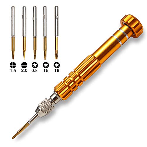 YANPLS Small Screwdriver Watch Glasses Mini Set, Magnetic Micro Pr...