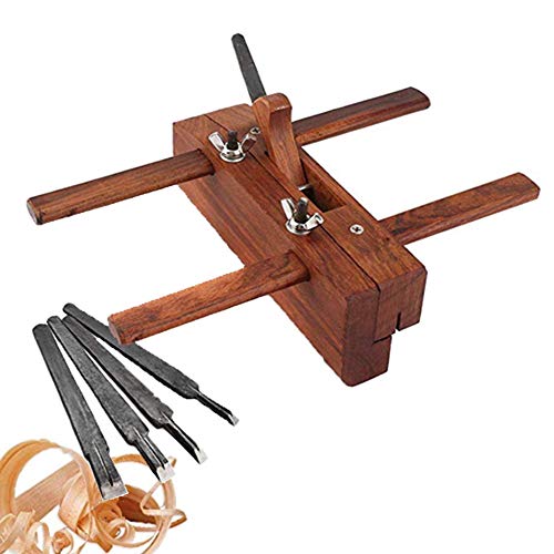 Rabbet Plane, Hand Wood Planer DIY Plough Plane Slot Grooving Wood...