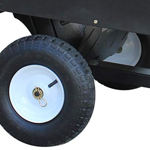 Yard Commander 10 Cubic Foot Steel Dump Cart