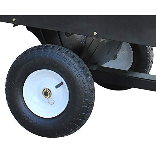 Yard Commander 10 Cubic Foot Steel Dump Cart