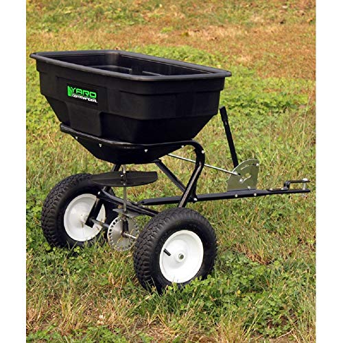 Yard Commander YTL-002-179 125 Pound Tow Broadcast Fertilizer Spre...