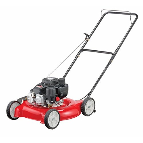Yard Machines 132cc 20-Inch Push Gas Lawn Mower - Mower for Small ...