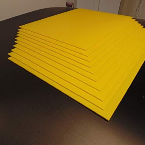 20 Yellow Signs 18x24 x 4 mm Corrugated Plastic Sign Blank, Bund...