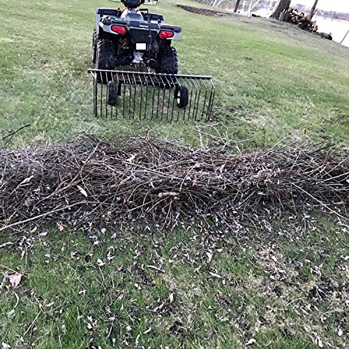 Yard Tuff 60 Inch ATV Tow Behind Durable Corrosion Resistant Steel...