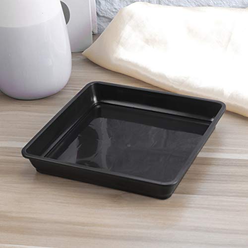 Yardwe 10 PCS Square Plastic Plant Saucer Tray Plant Pot Saucer Fl...