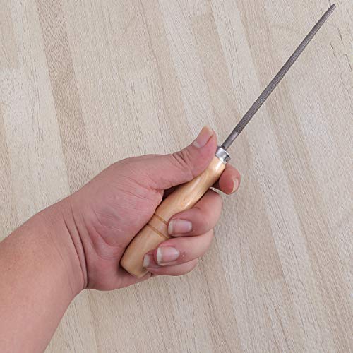 Yardwe 5pcs 6inch High Carbon Steel File Set with Wooden Handles R...