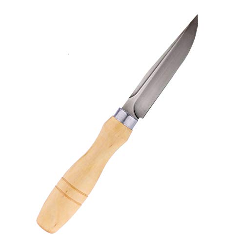 Yardwe 5pcs Wooden Handle for File Cutting Tool Craft8 Inch