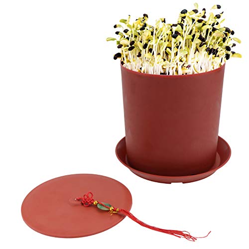 Yardwe Bean Seedling Pot Seed Sprouter Pot Bean Sprouts Machine fo...