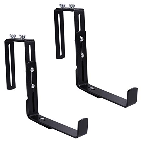 Yardwe Planter Box Bracket Set Outdoor Hanging Brackets Mounting R...