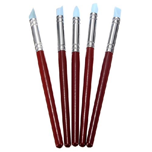 5pcs Eraser Pen Shaping Sculpture Clay Carving Tools